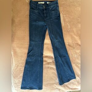 Pilcro and the Letterpress Flared Jeans size 26